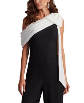 Sancia Bow-Shoulder Jumpsuit