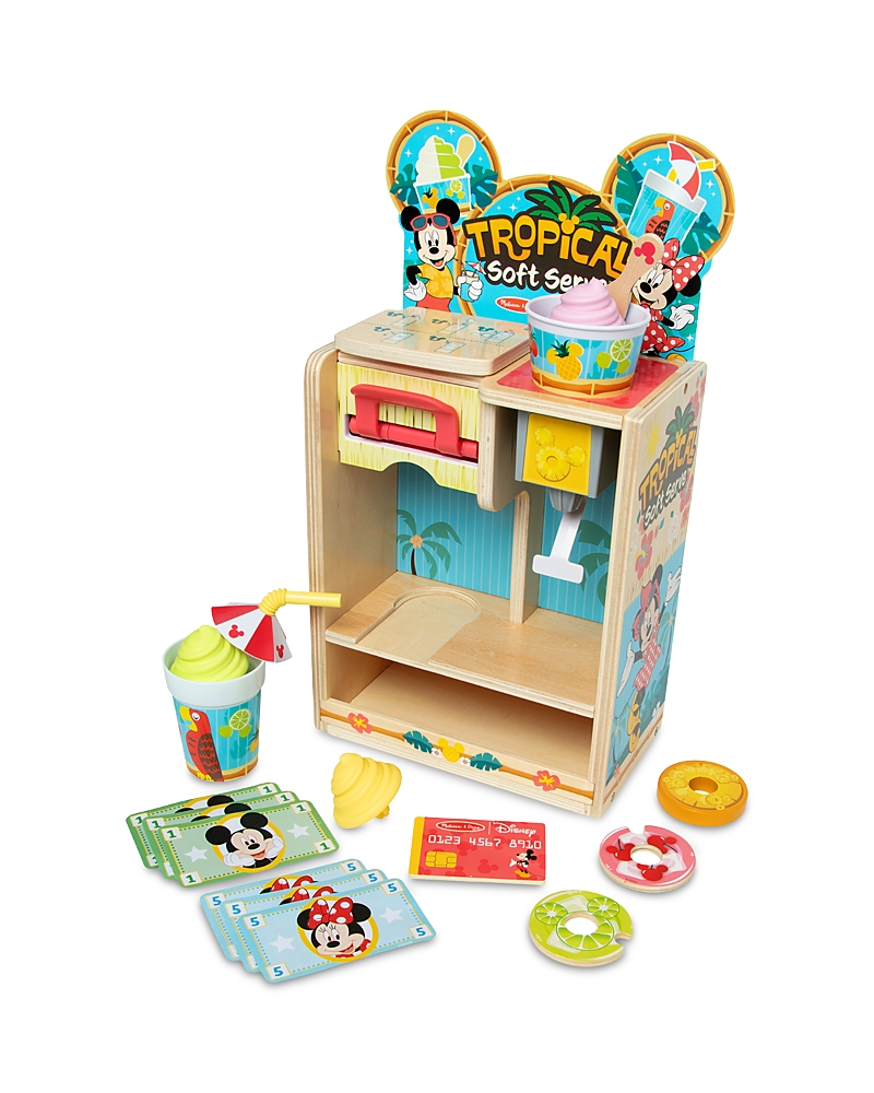 Melissa & Doug Disney Wooden Tropical Soft Serve - Ages 3-6 In Multi