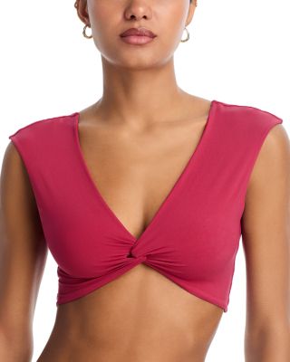 Hattie Reversible Crop Bikini Top