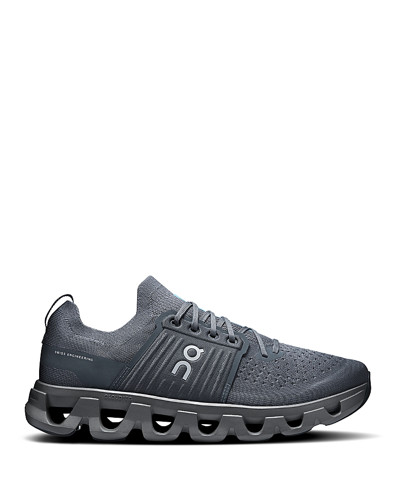 On Men's Cloudswift 4 Ad Black Sneakers In Gray