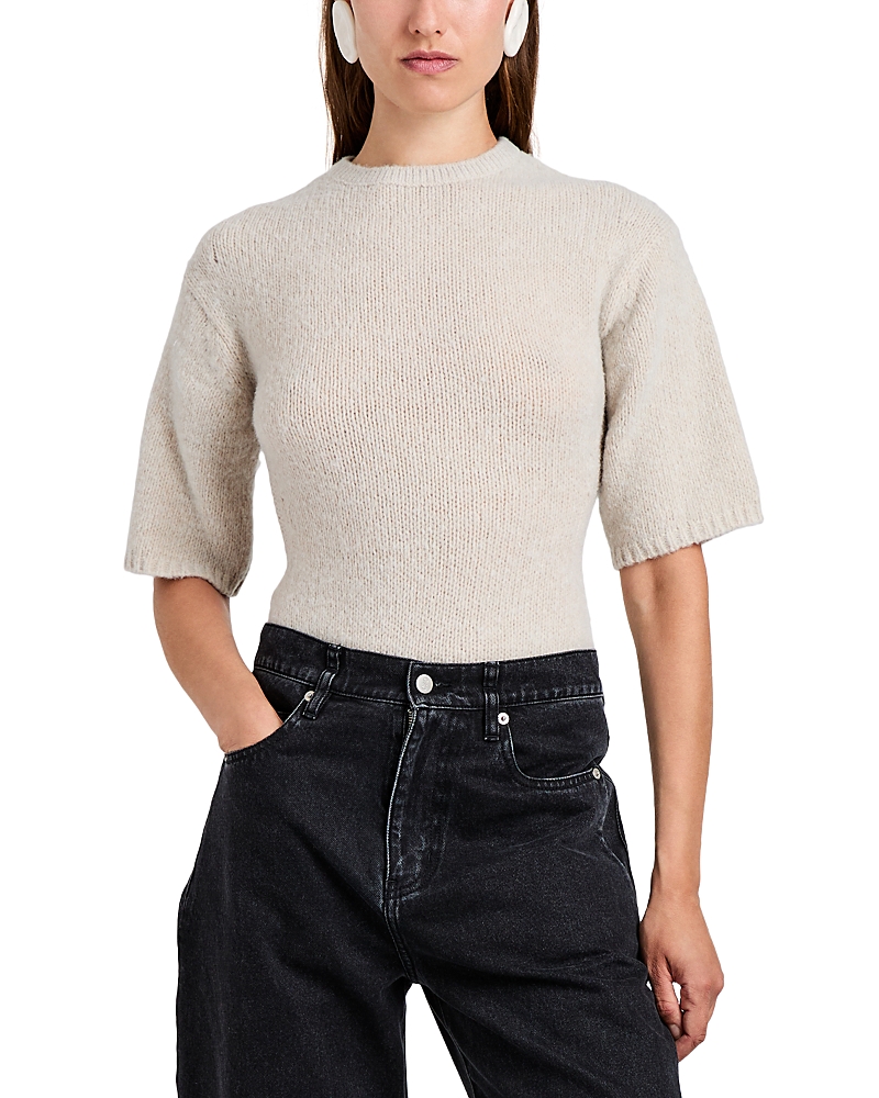 Proenza Schouler White Label Dana Wool Sweater In White