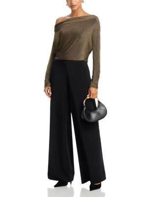 The Anywhere Metallic Threaded Top