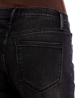 Parker x Jingle High Rise Ankle Barrel Jeans in Black