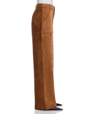 Faux Suede Pants