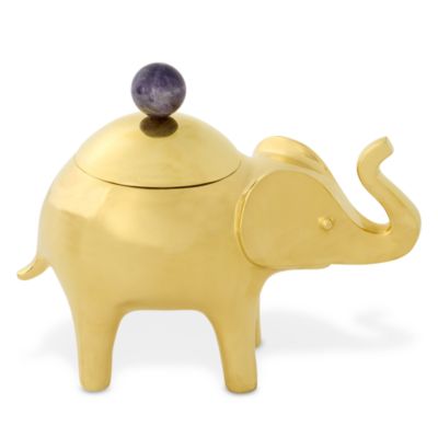 Brass Elephant Box