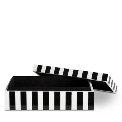 Op Art Lacquer Box, Small