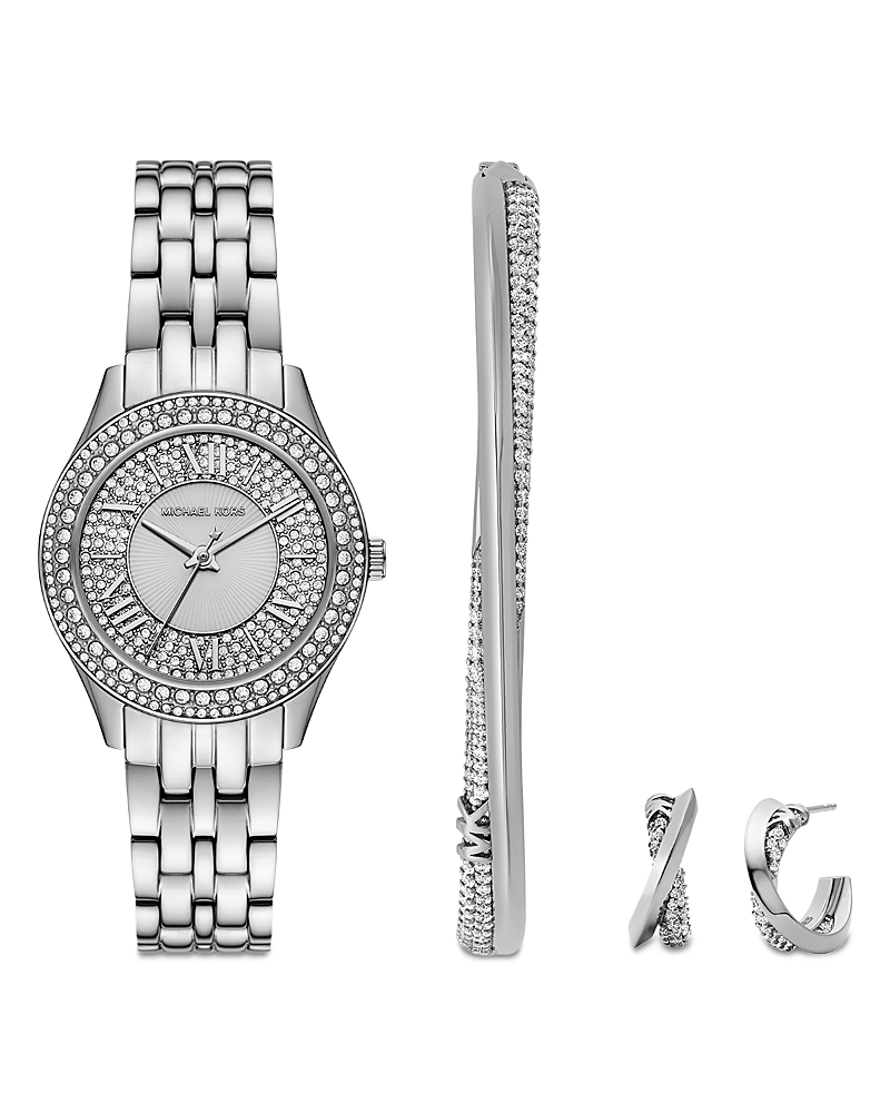 Michael Kors Mini Harlowe Watch Gift Set, 33mm