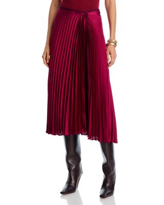 Liriel Pleated Midi Skirt