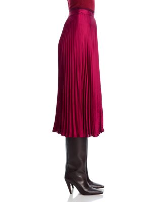 Liriel Pleated Midi Skirt