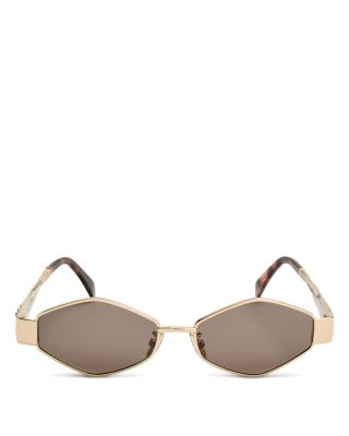 Geometric Sunglasses, 54mm