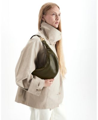 3-in-1 Small Convertible Hobo Crescent Ring Bag