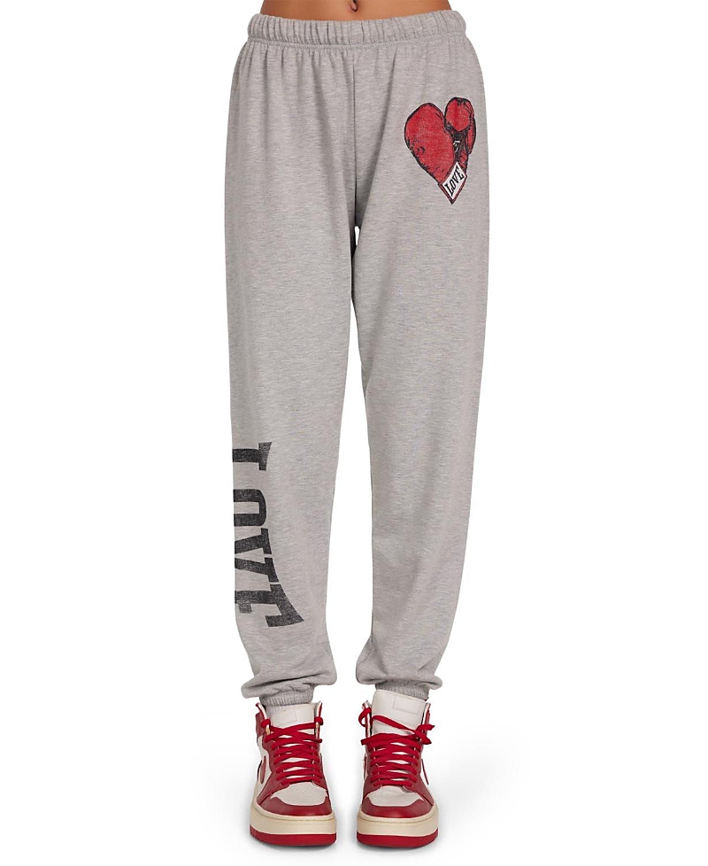 Lauren Moshi Tanzy Vintage Boxing Love Sweatpants