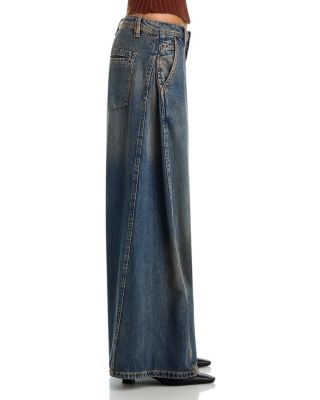 Block Party Pleated Wide Leg Pants