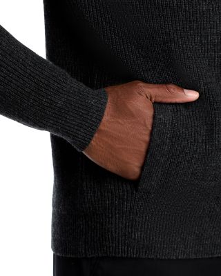 Crescent Zip Front Sweater