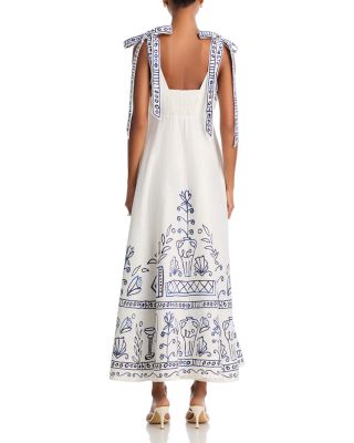 Leela Ballet Linen Sundress