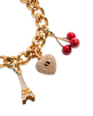 Charm Necklace, 16.5"