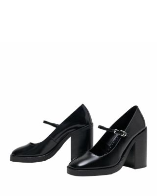 Women&#39;s Fauriz Leather Mary Jane Pumps