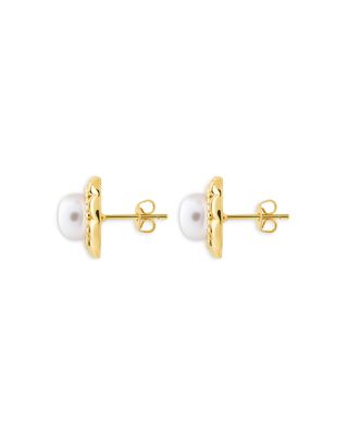 Eudora Imitation Pearl Stud Earrings