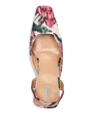 Women's Kitten Heel Mule Sandals