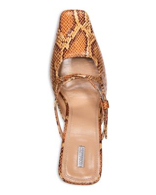 Women's Crisscross Mule Pumps