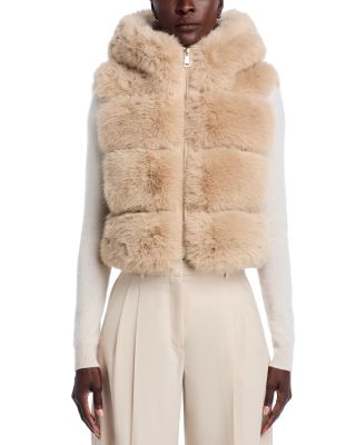 The Landau Faux Fur Vest