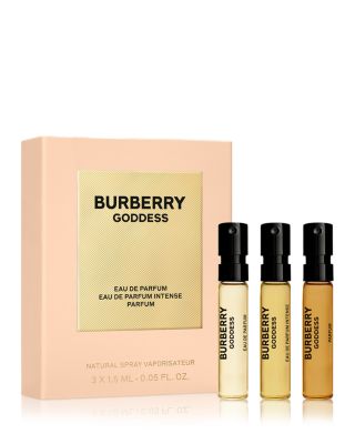 Gift with any large spray purchase from the Burberry Goddess Fragrance Collection!