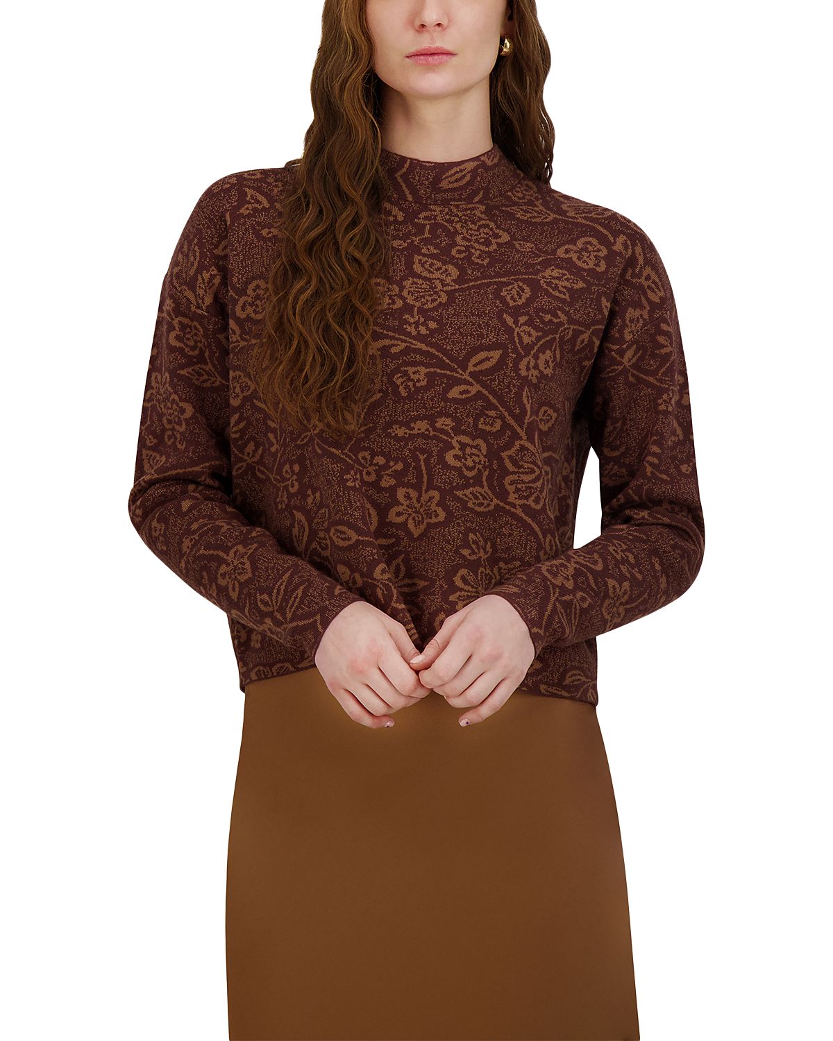 Point Drop Shoulder Sweater