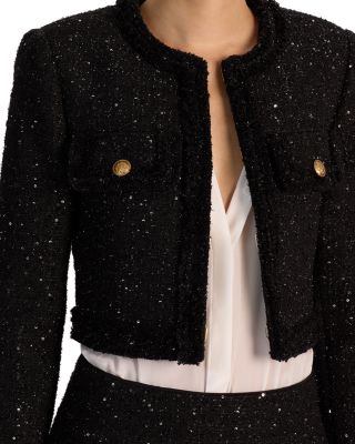 Dumont Tweed Cropped Jacket