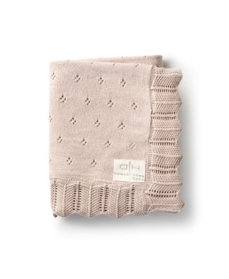  Scalloped Pointelle Blanket