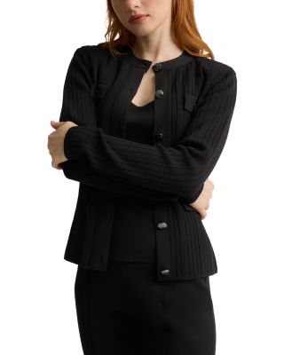 Ribbed Cardigan Jacket