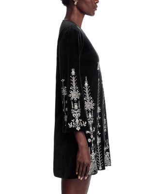 Bounce Velour Kimono Sleeve Dress