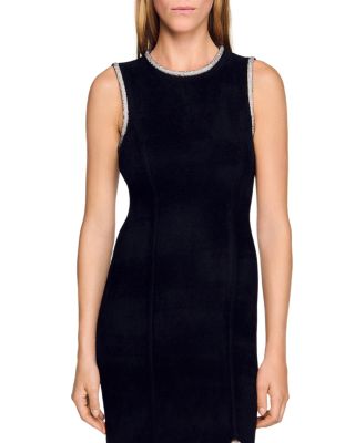 Guoda Embellished Velvet Dress