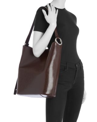 Halo Large Leather Shoulder Bag