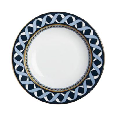 Napoli Blue Soup Plates, Set of 2