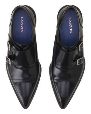  Monk Shoes In Glossy Leather