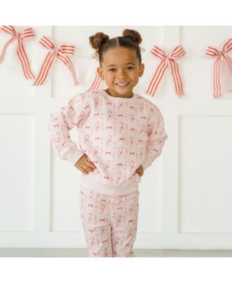 Girls' Candy Cane Lane Christmas Flare Legging - Baby, Little Kid, Big Kid