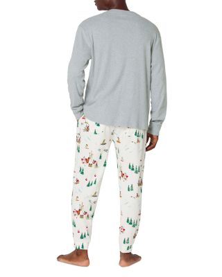Long Sleeve Henley & Jogger Pajama Set