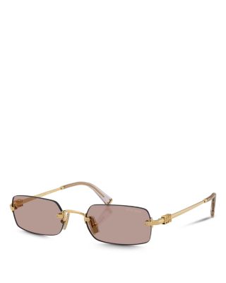 Rectangular Sunglasses, 52mm
