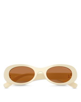 Oval Sunglasses, 50mm