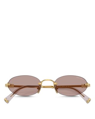 Oval Sunglasses, 51mm