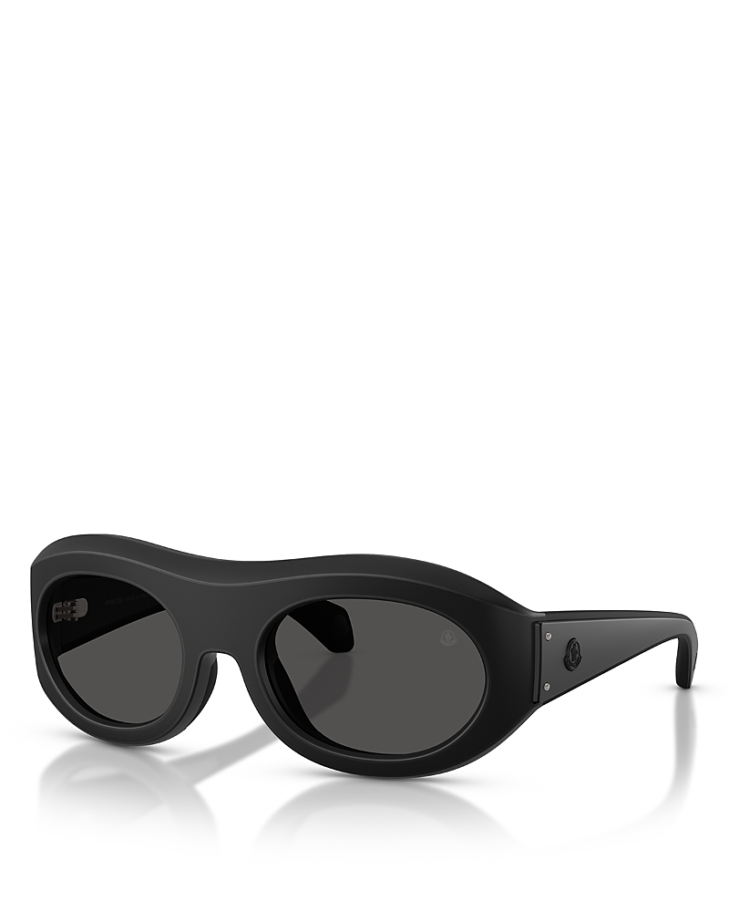 Moncler Ramillon Oval Sunglasses, 54mm