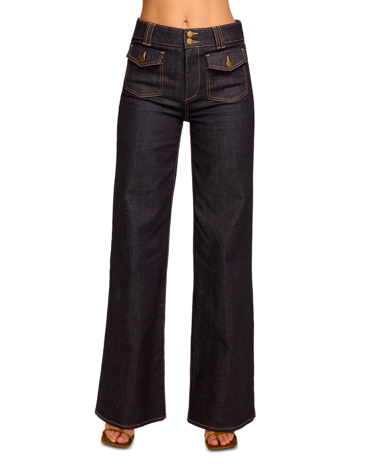 Fay High Rise Jeans in Resin Rinse