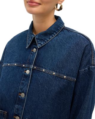 Jamie Studded Denim Shirt
