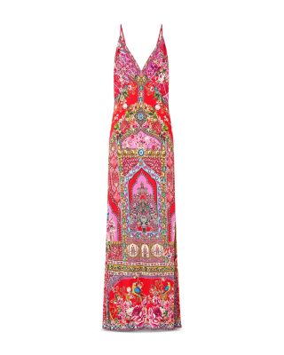 Silk Maxi Slip Dress