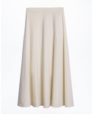 Flared Maxi Skirt