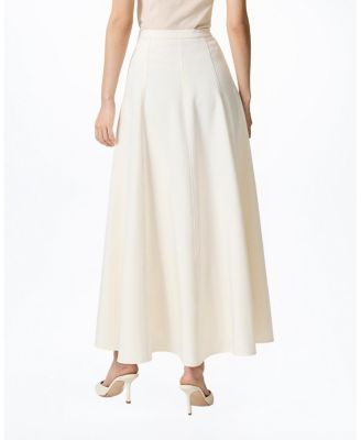 Flared Maxi Skirt