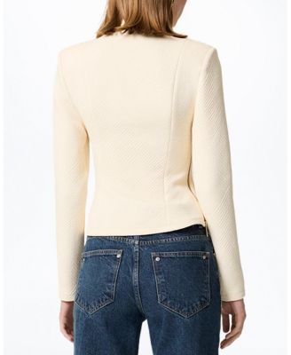  Zipper Detailed Blouse