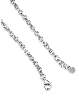  Sterling Silver Together Pendant Necklace, 20"