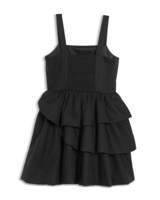 Girls' Tiered Poplin Mini Dress, Little Kid, Big Kid - Exclusive