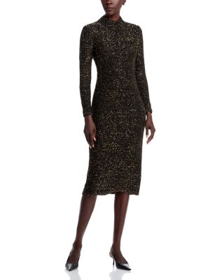 The Angelina Sequined Midi Dress